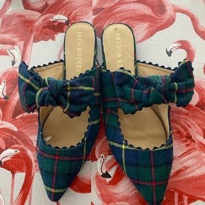 Jack Roger’s Plaid/Tartan Slip on Flats